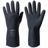 Unsupported, Cotton Flock Lined Nitrile Chemical Resistant Gloves Chemstar®