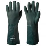 Double-Dipped, 40 cm, Jersey Liner Vinyl/PVC Chemical Resistant Gloves Chemstar