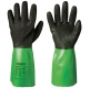 Seamless Nylon Liner Vinyl/PVC Chemical Resistant Gloves